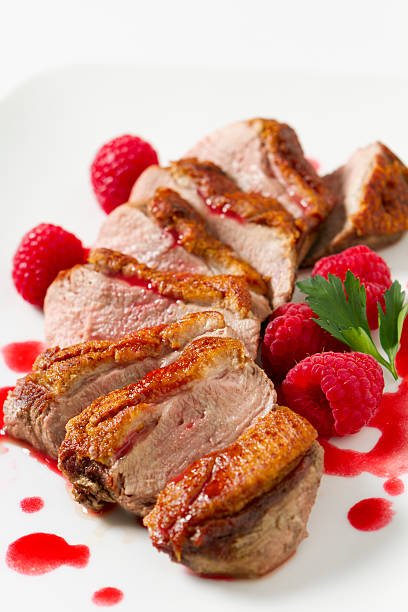 Sautéed Duck Foie Gras with Raspberries