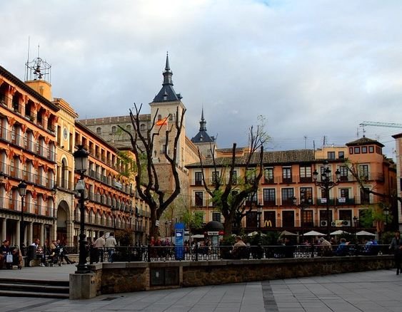 Zocodover Square in Toledo Spain