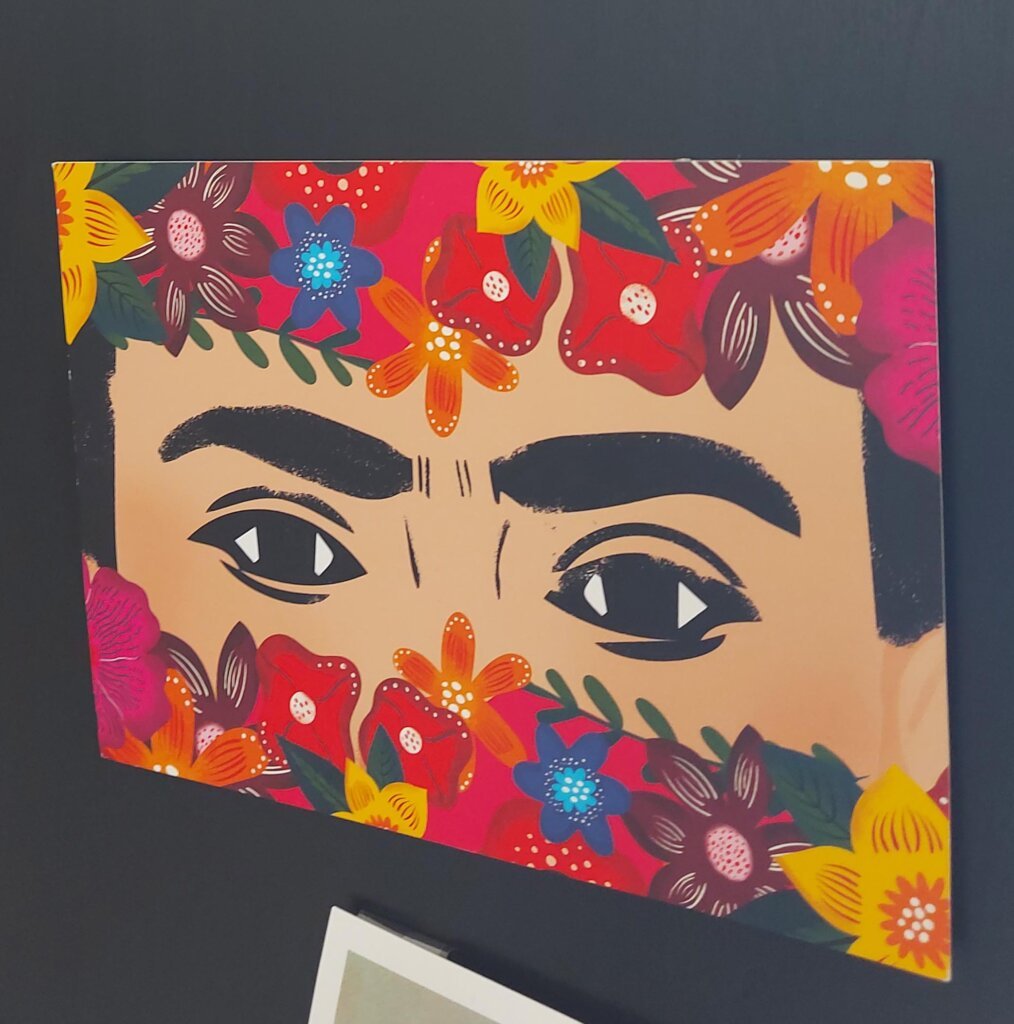 Frida Kahlo postcard