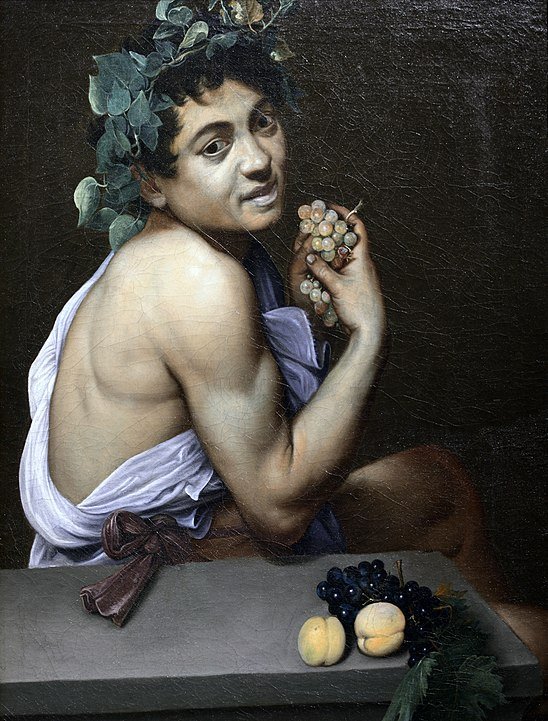 The Young Sick Bacchus by  Caravaggio