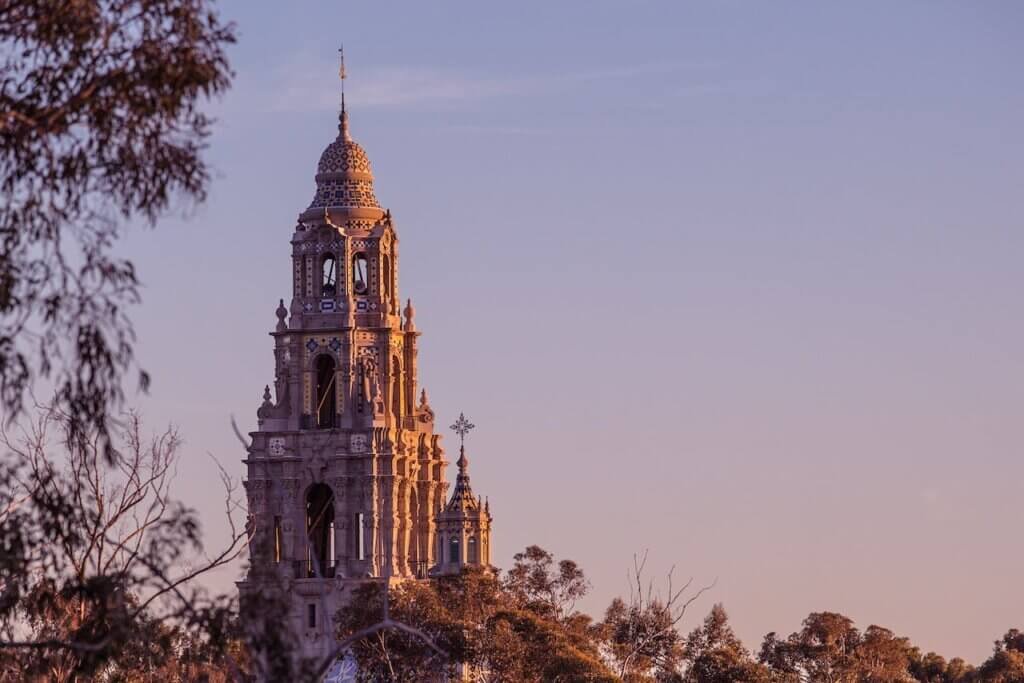 Bell Tower in Balboa Park, San Diego
