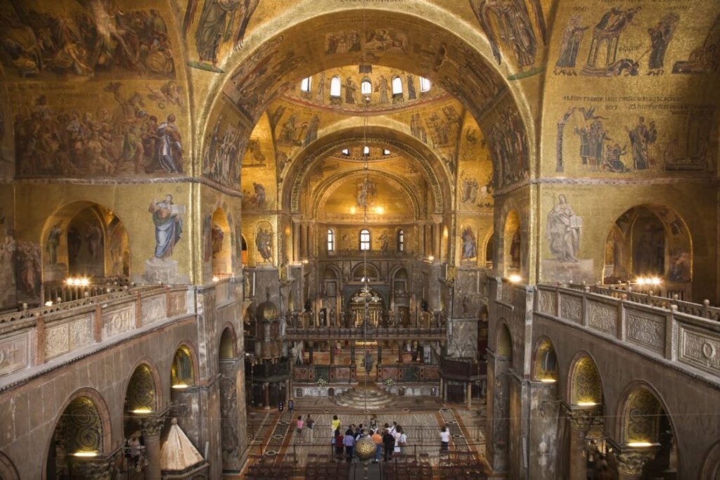 Inside Castle Sant Angelo, Rome