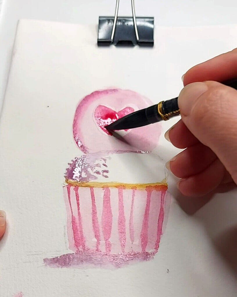 Painting heart