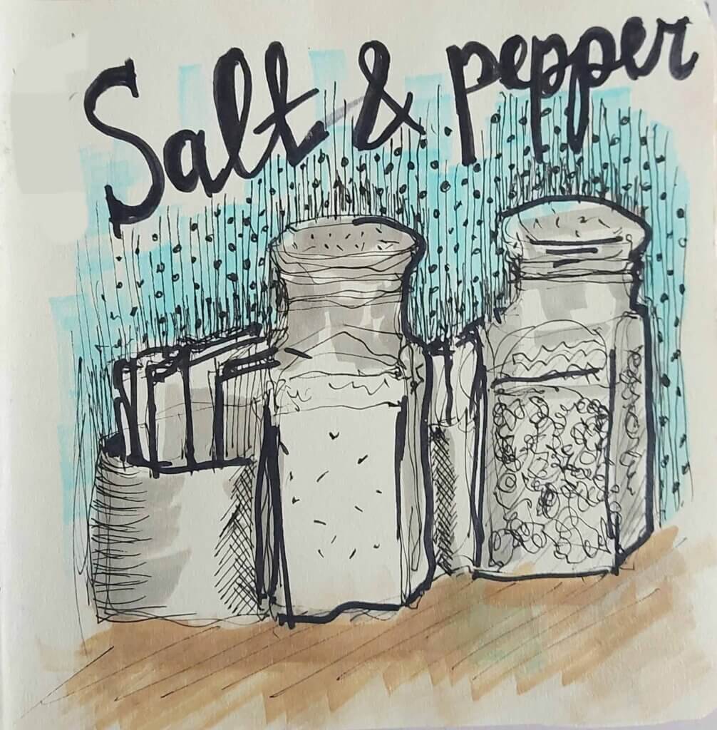 salt and pepper