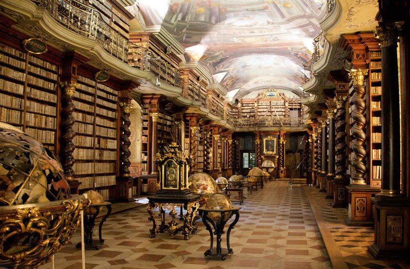 Old Clementinum's library