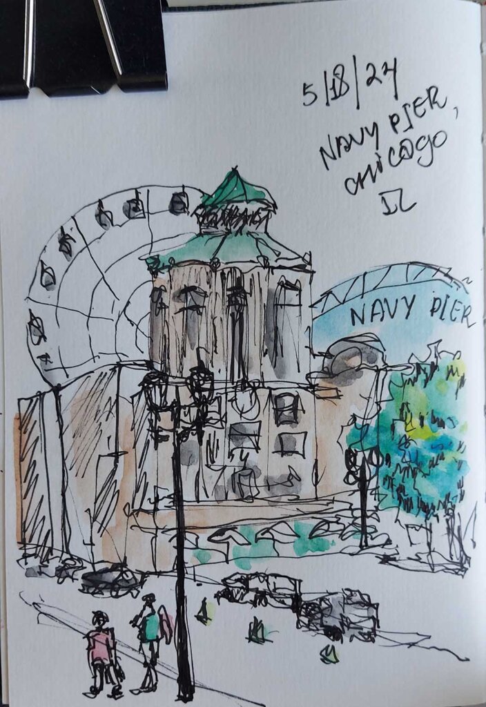 Navy Pier Sketch