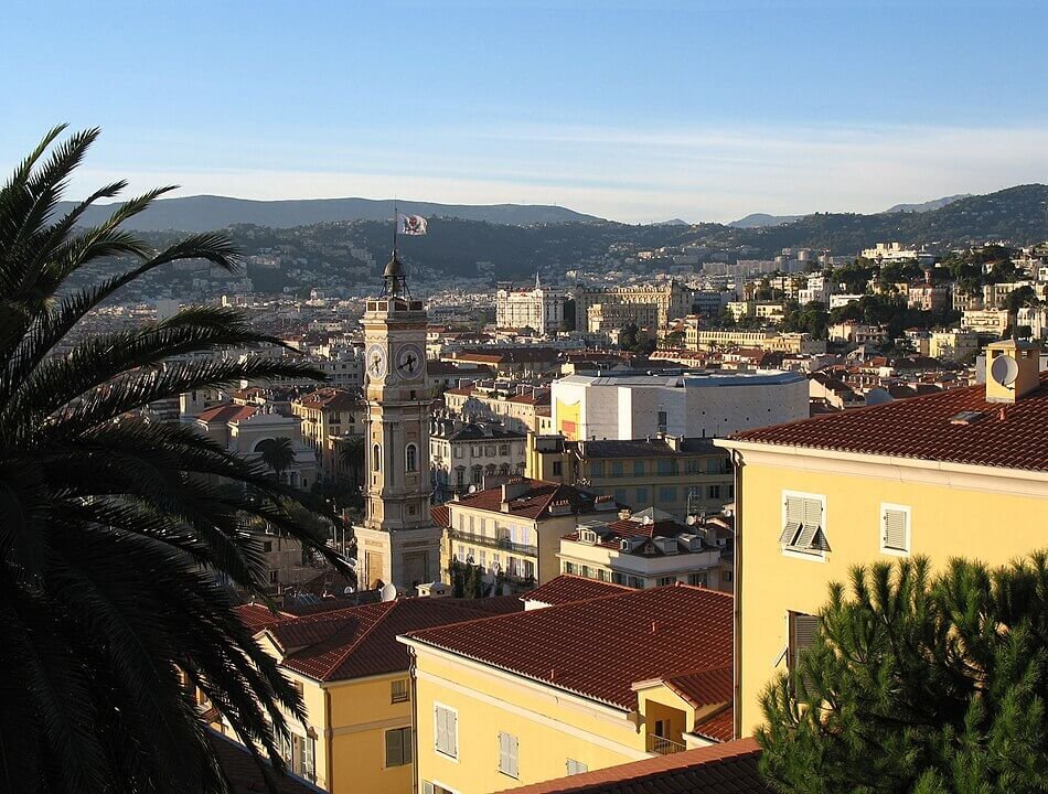 View to the Old Town, Nice