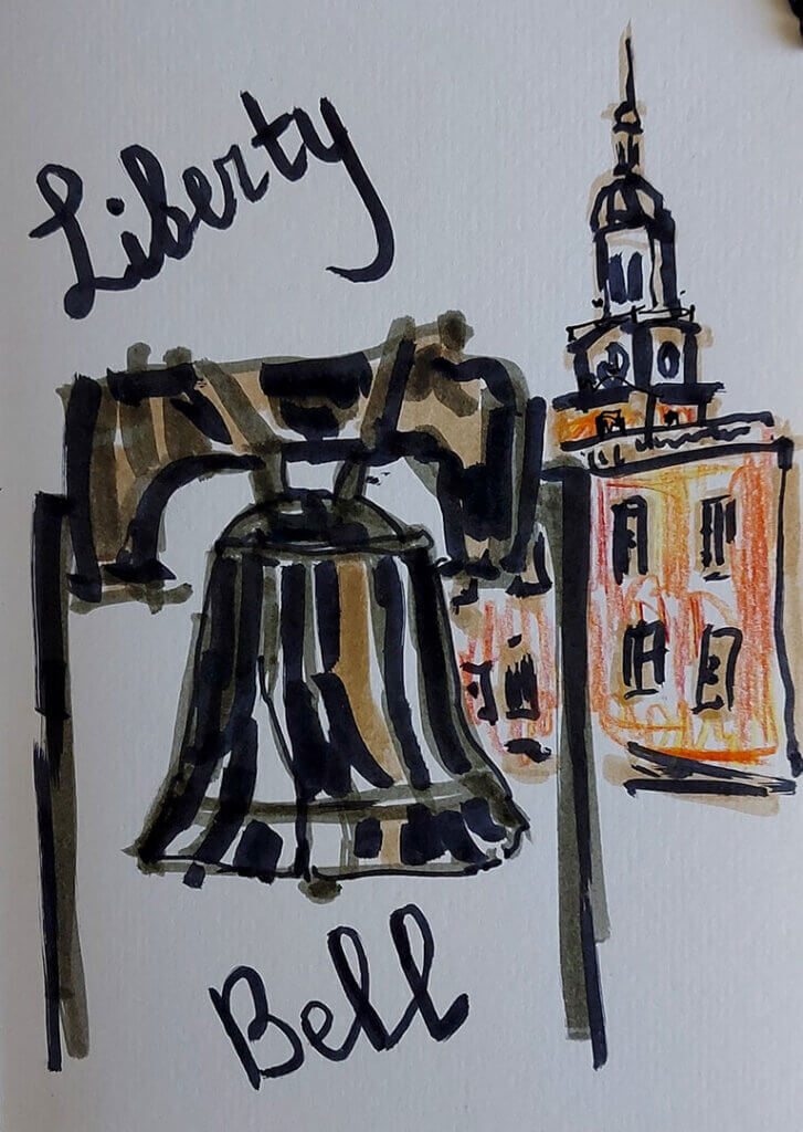 Liberty Bell sketch