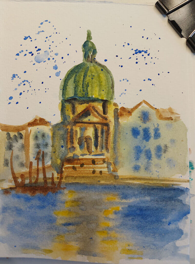 San Semione Piccolo Sketch