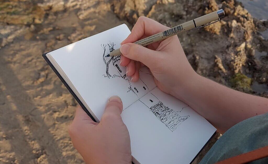 Beach sketches