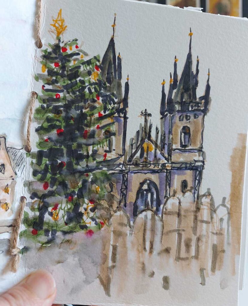 Prague sketch