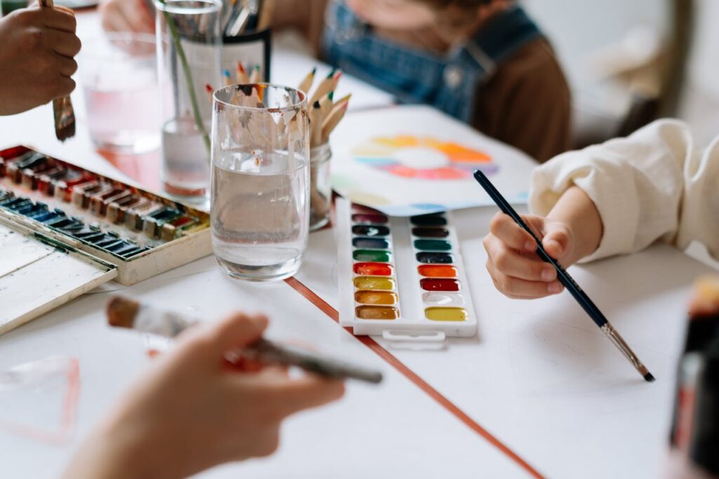 Children's art materials