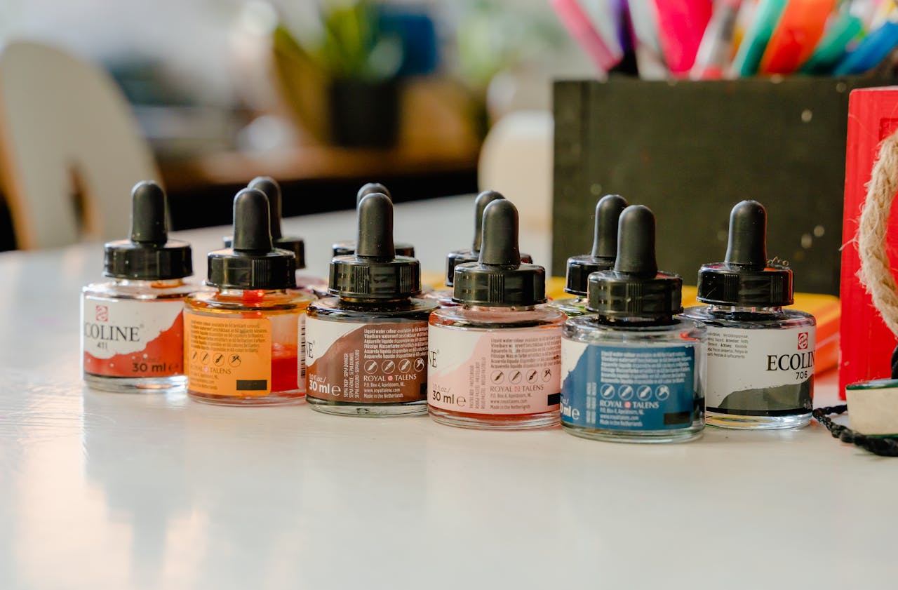 Ecoline watercolors