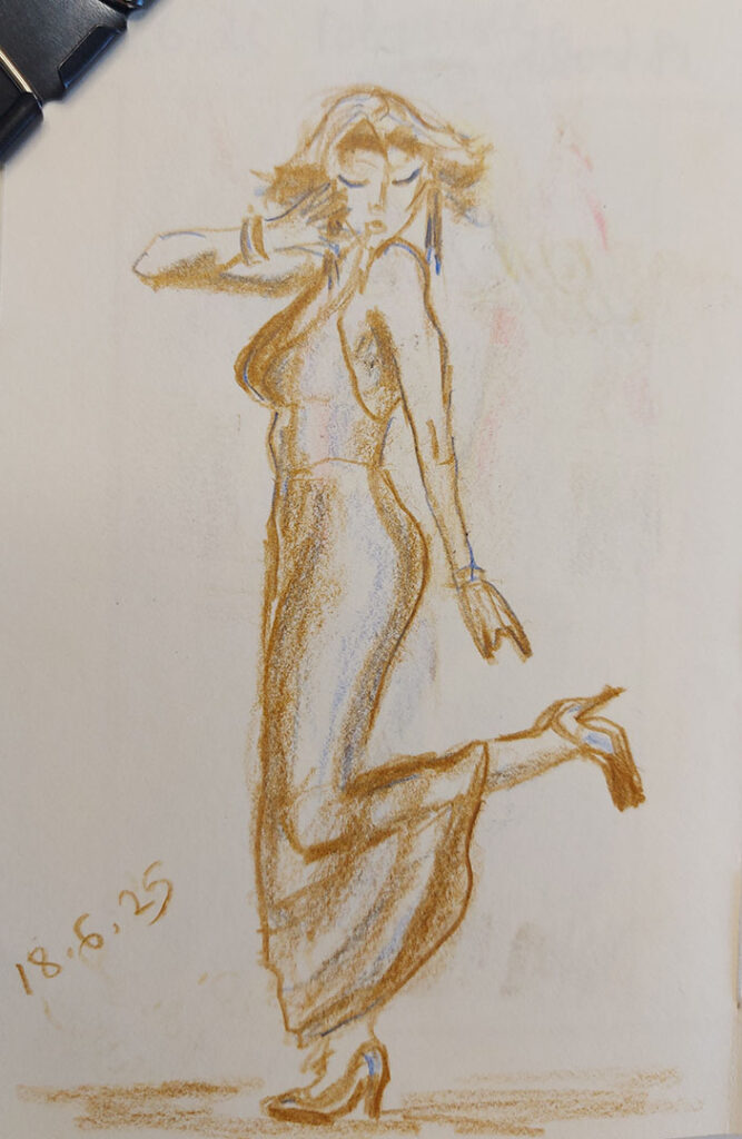 Model pose