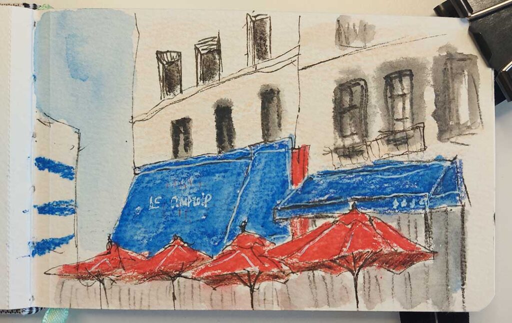 Landscape sketchbook