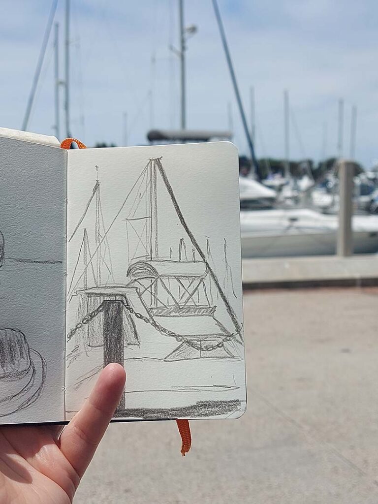 Marina sketch