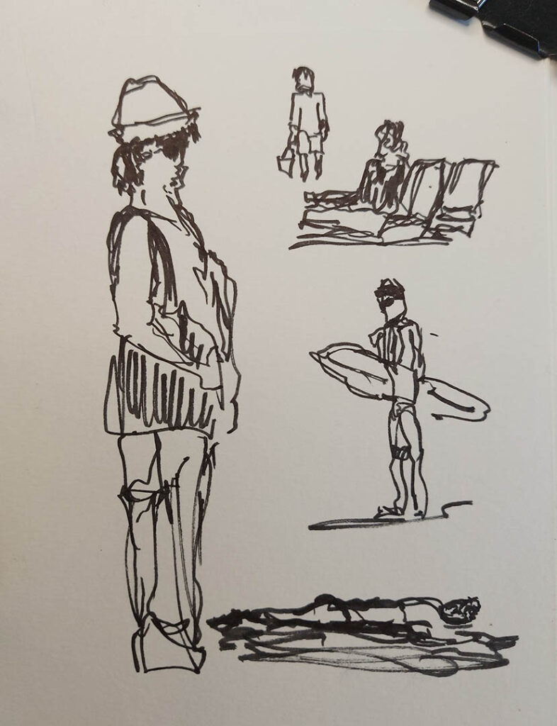 People sketches