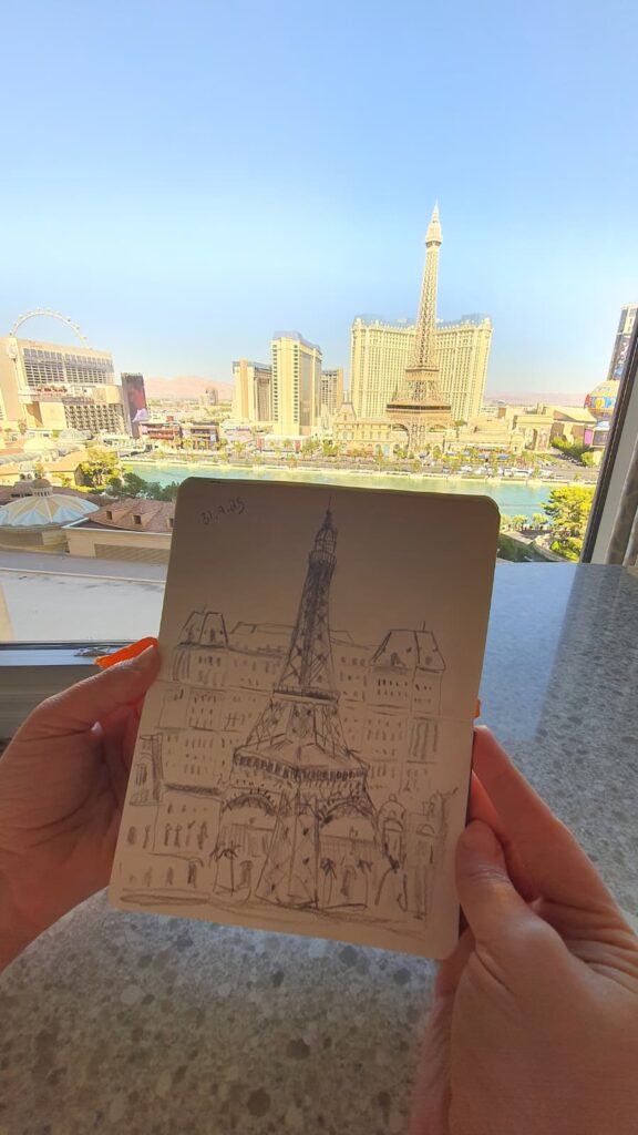 Room view sketch