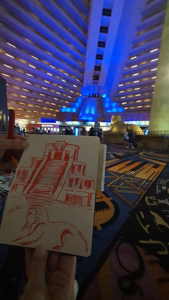 Pyramid sketch