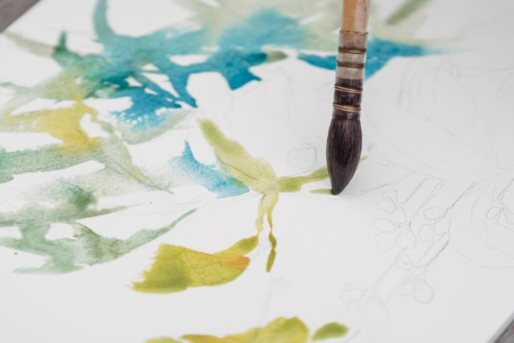 Watercolor sketch