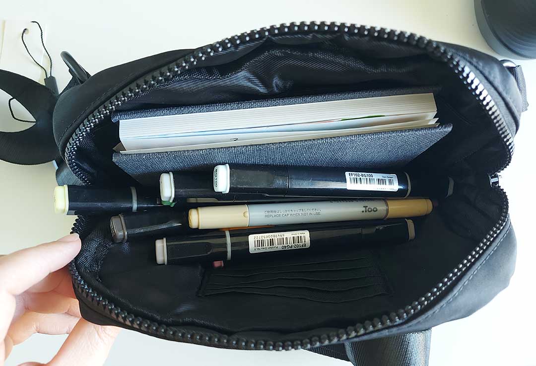 sketching bag