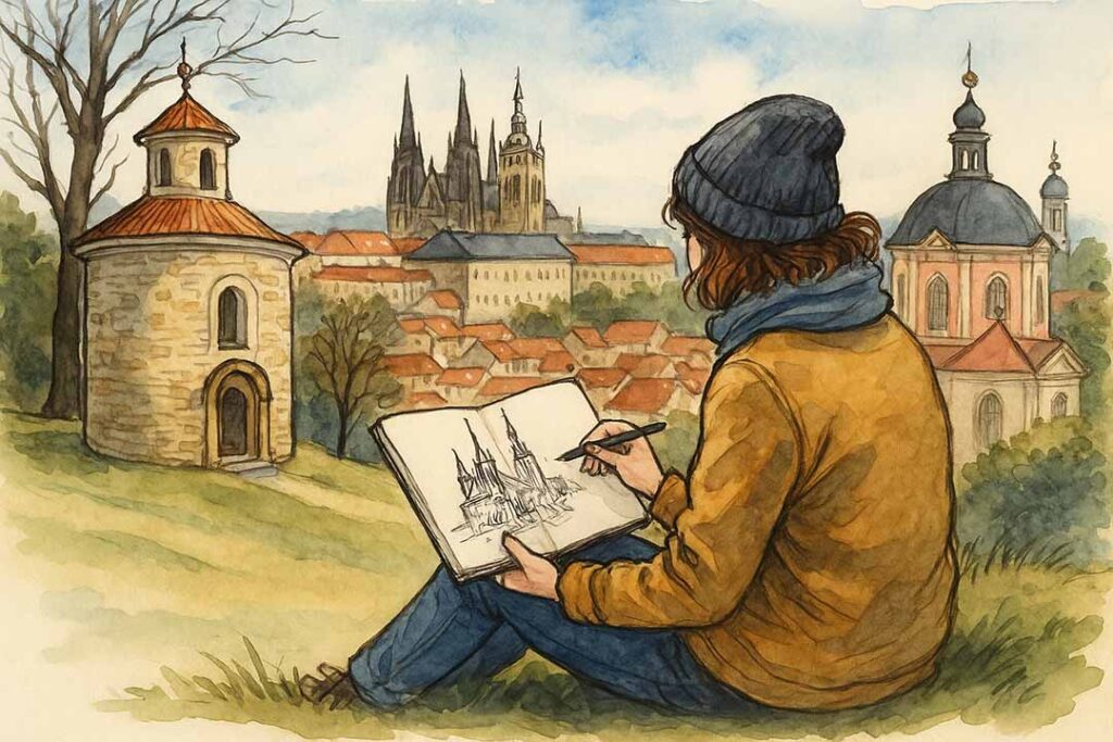 Sketching Prague