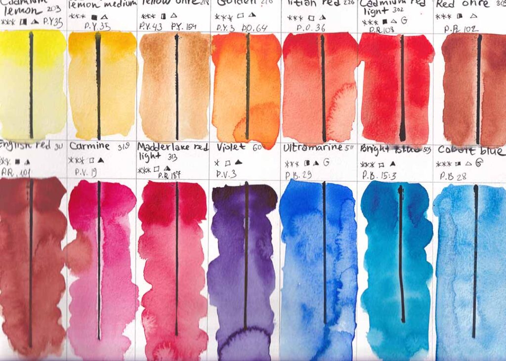 Color chart