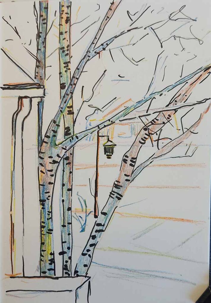 Sketching window view