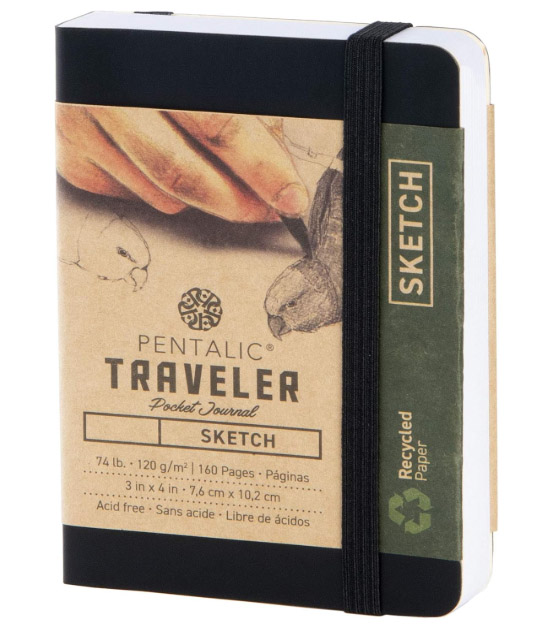 Pentalic sketchbook