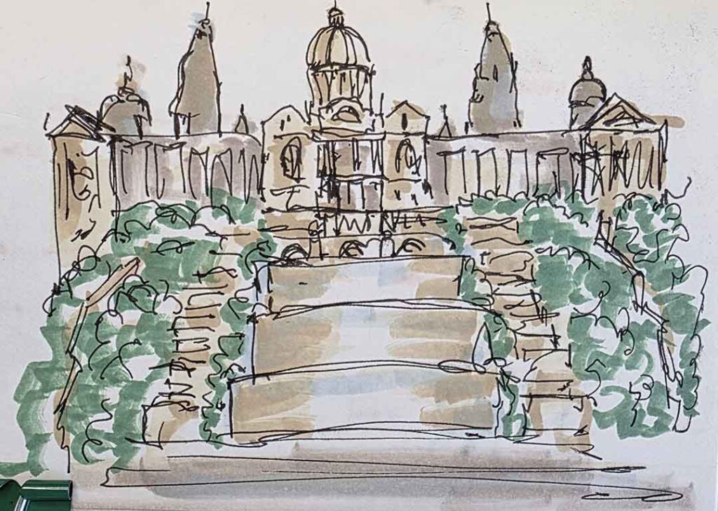 National Museum in Barcelona