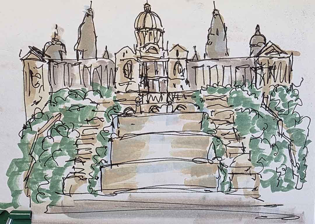 National Museum in Barcelona