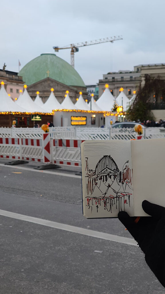 Berlin Sankt Hedwigs-Kathedrale Bebelplatz