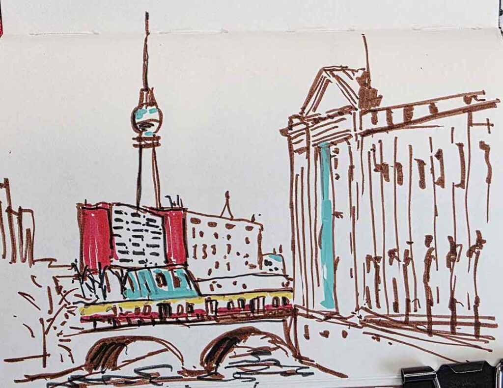 near Bode Museum, Berlin