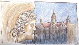 colored pencil sketch