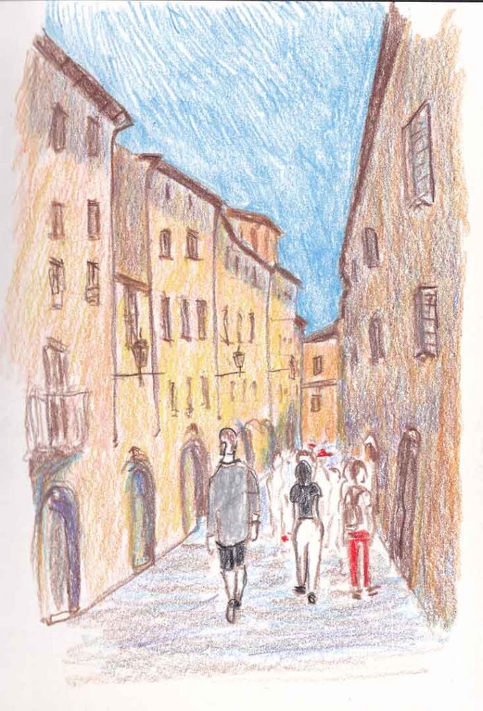 Street of Pienza
