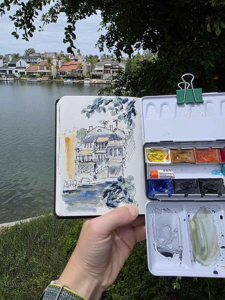 Houses sketch