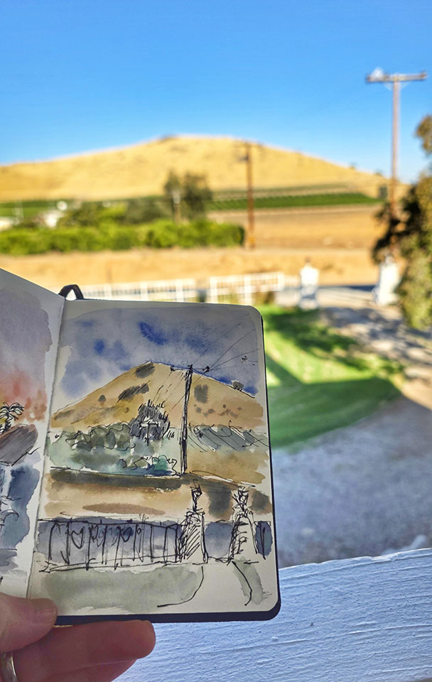 Sketching landscape