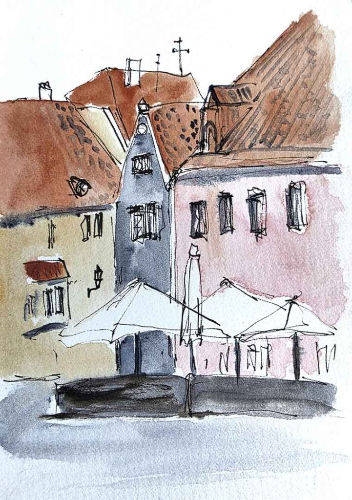 Town hall square