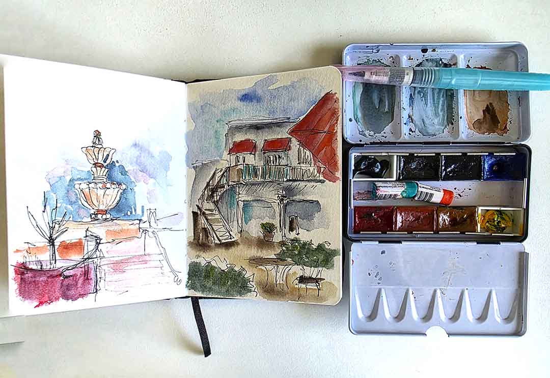 Sketch supplies