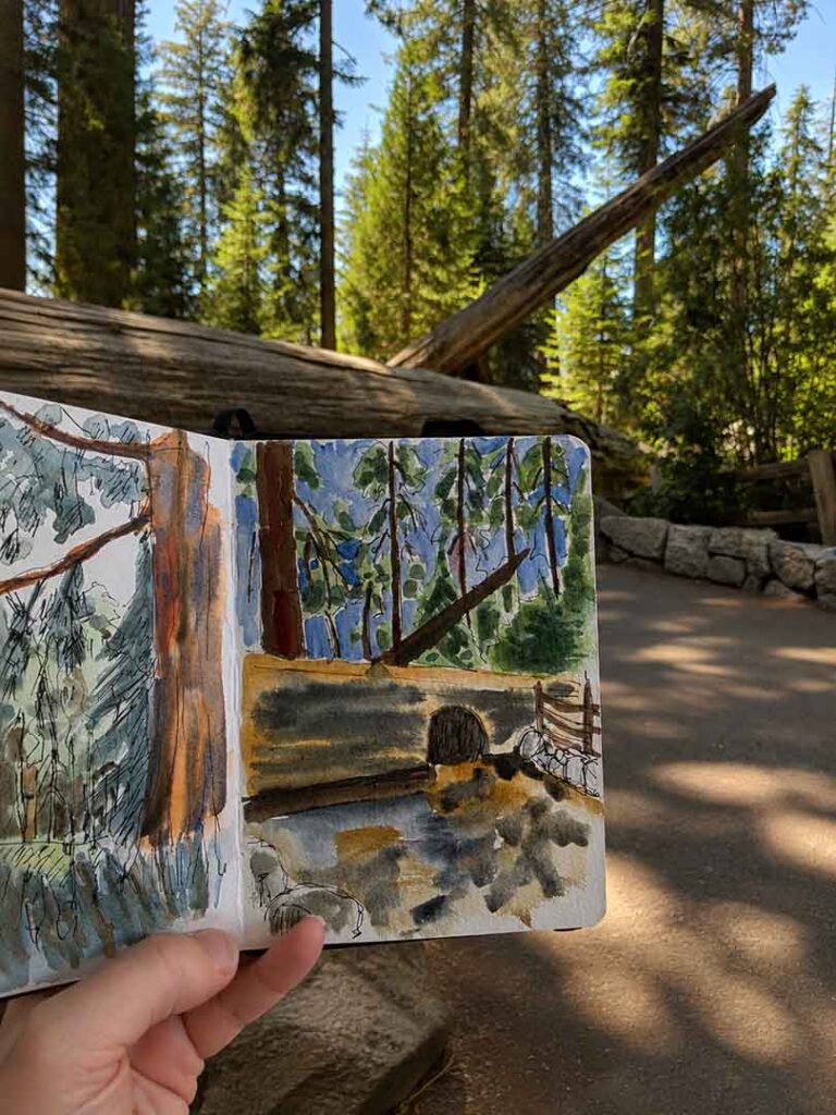 Tunnel log