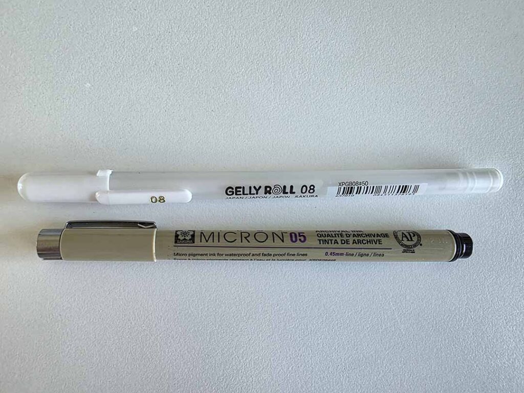Pens for Inktober