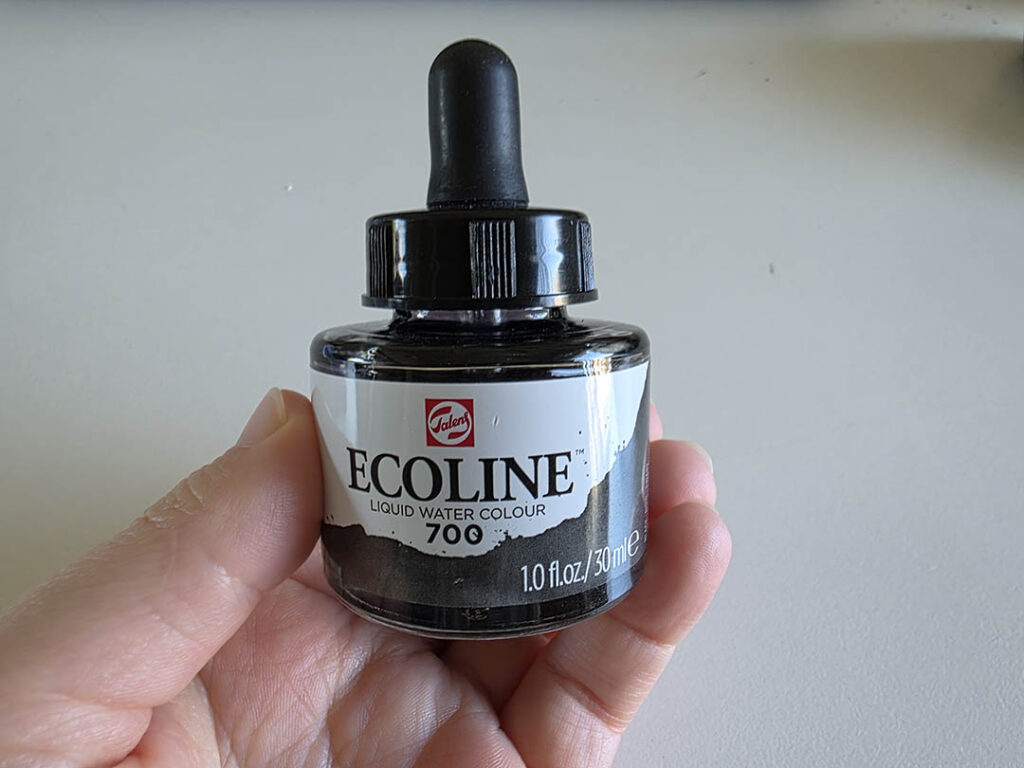 Ecoline watercolor
