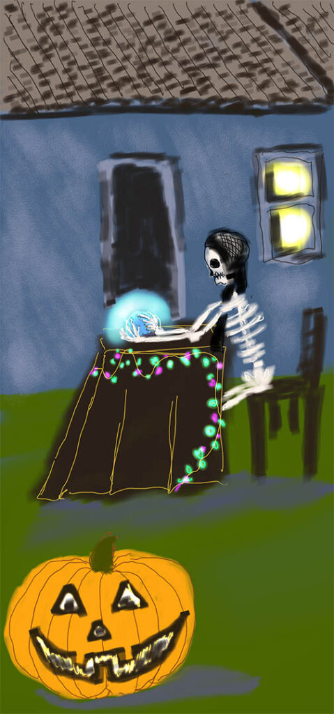 Fortune teller Halloween